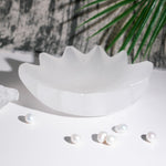 Selenite Charging Bowl - helmsman - crystal