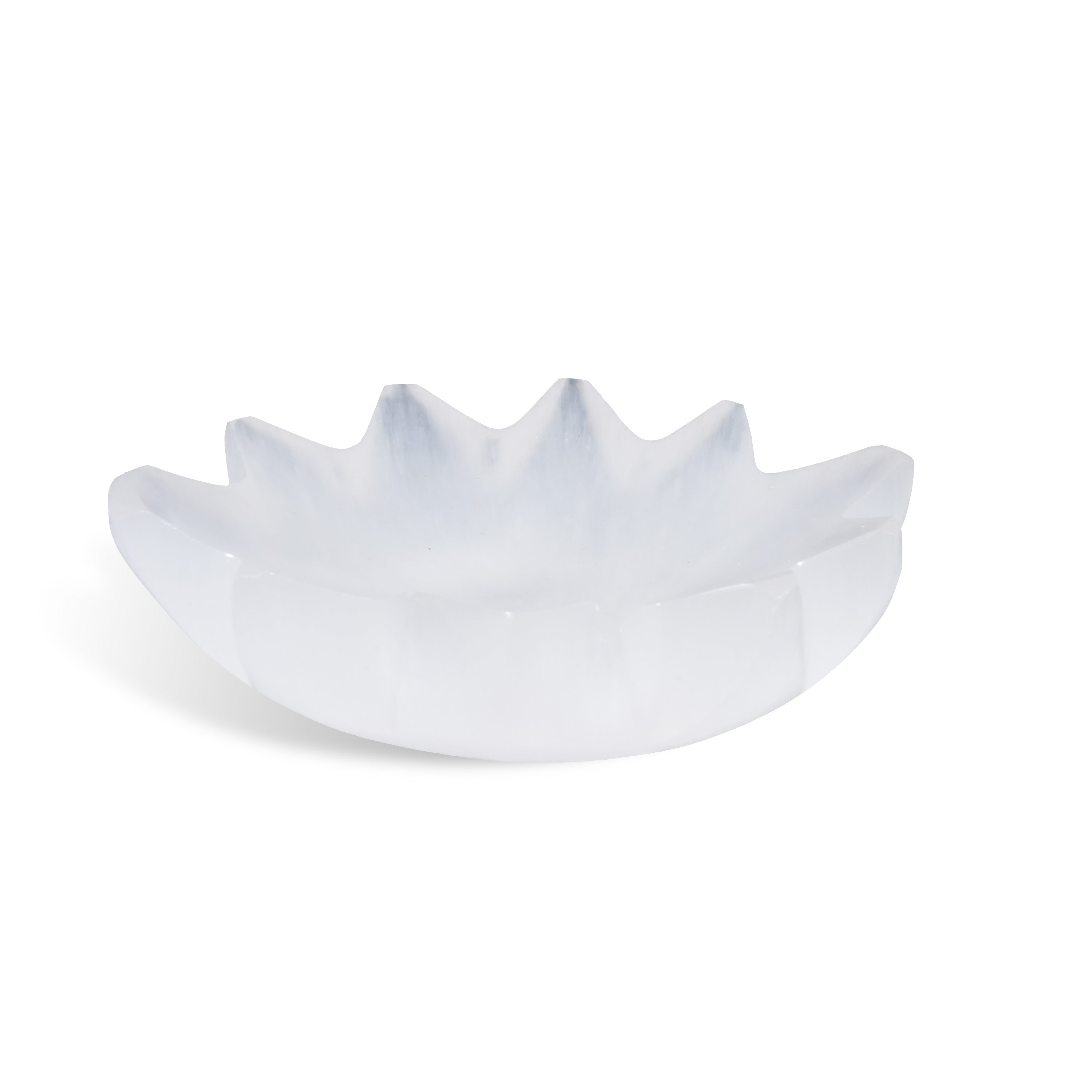 Selenite Charging Bowl - Helmsman Crystal - Healing Crystal