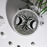 Selenite Charging Plate - helmsman - crystal