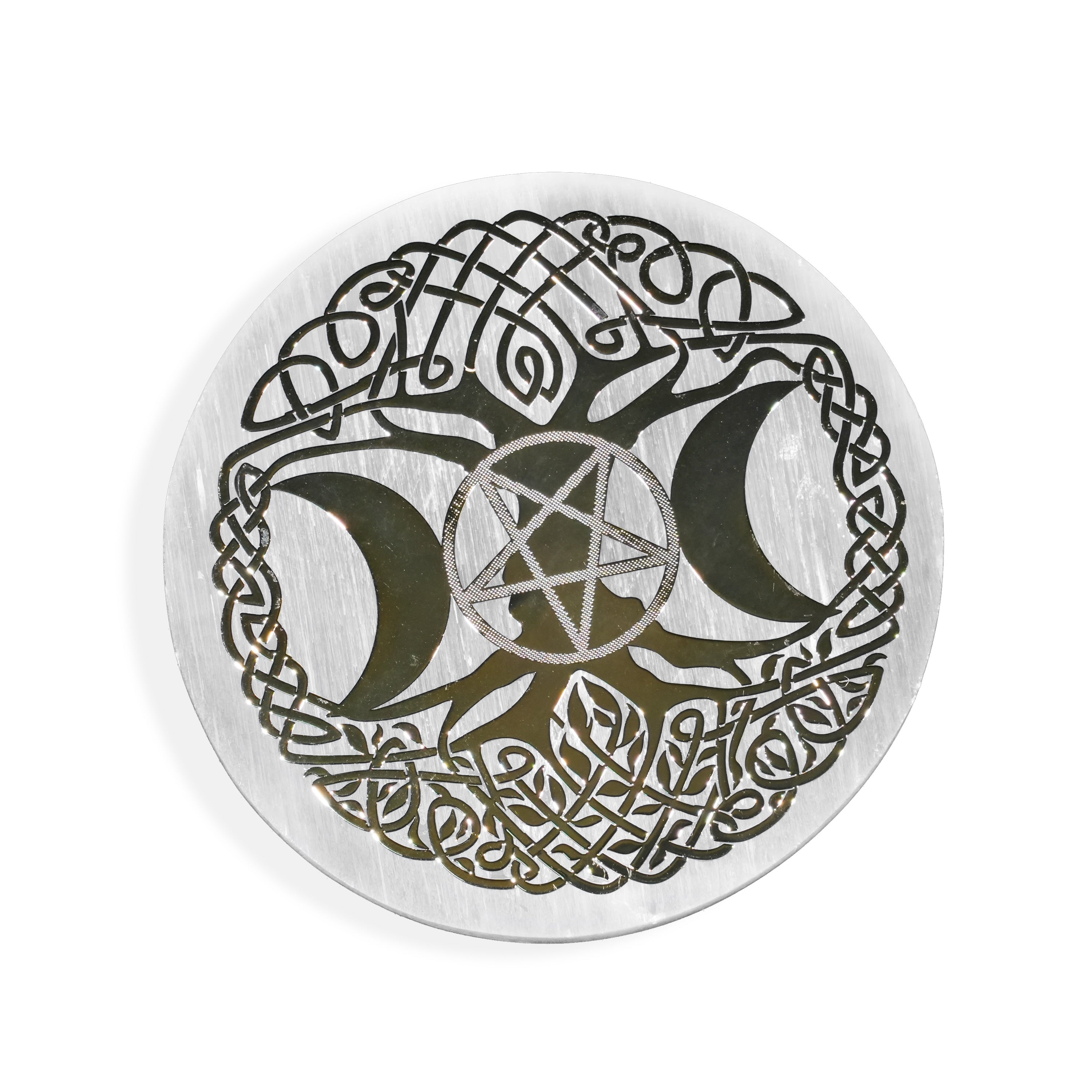Selenite Charging Plate - Helmsman Crystal - Healing Crystal