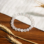 Selenite Crystal Bracelet - helmsman - crystal