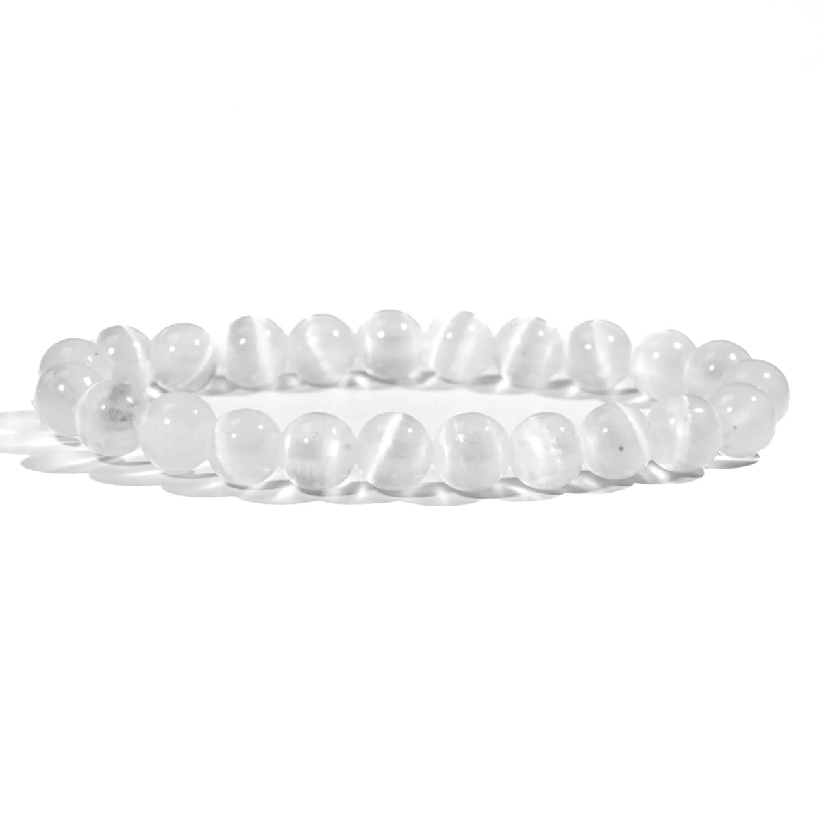 Selenite Crystal Bracelet - helmsman - crystal