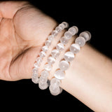 Selenite Crystal Bracelet - helmsman - crystal