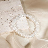 Selenite Crystal Bracelet - helmsman - crystal