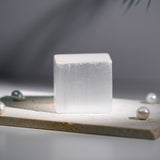 Selenite Cube - helmsman - crystal