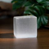 Selenite Cube - helmsman - crystal
