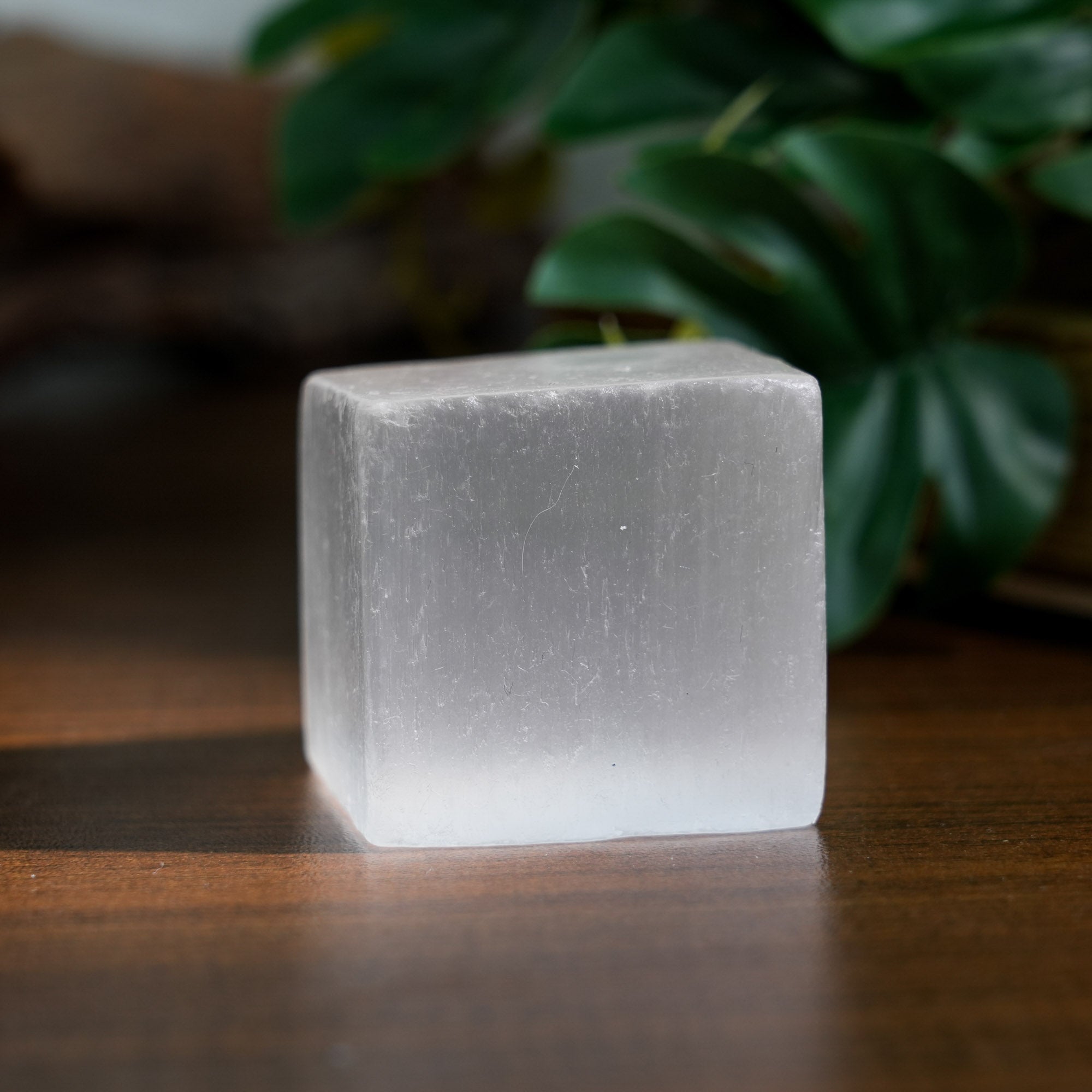 Selenite Cube - helmsman - crystal