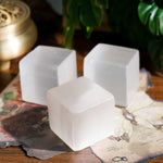 Selenite Cube - helmsman - crystal