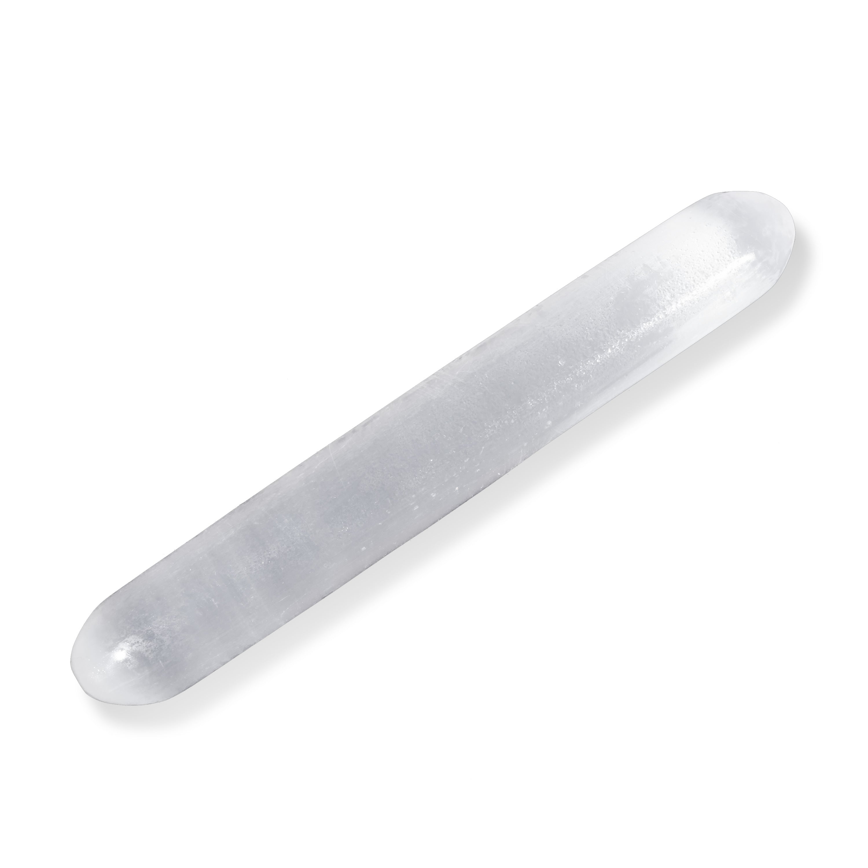 Selenite Cylinder Wand - Helmsman Crystal - Healing Crystal