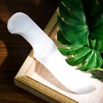 Selenite Dagger - helmsman - crystal