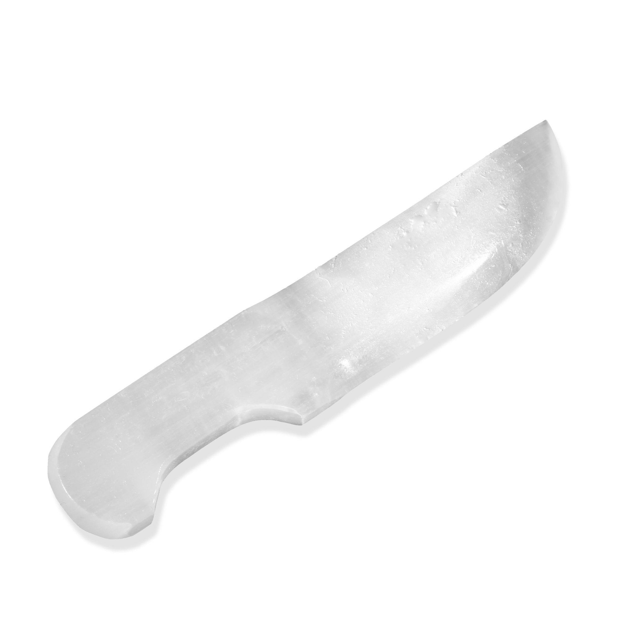 Selenite Dagger - helmsman - crystal