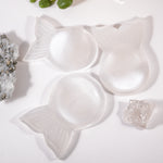 Selenite Fish Shape Charging Bowl - Helmsman Crystal - Healing Crystal