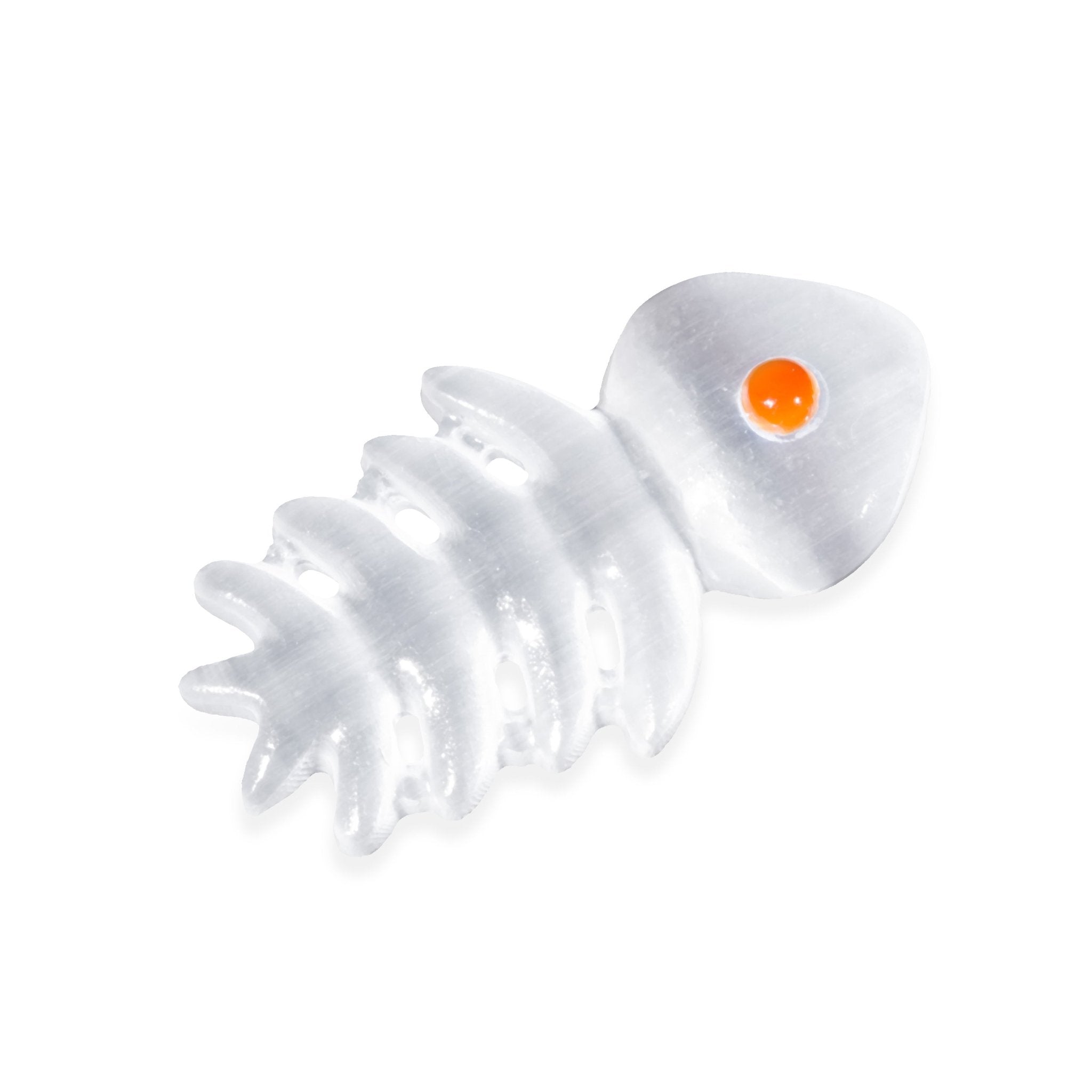 Selenite Fishbone - helmsman - crystal