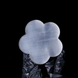 Selenite Flower Slices - helmsman - crystal