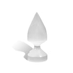 Selenite Ornamnrt - helmsman - crystal