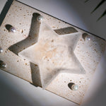 Selenite Pentagram - helmsman - crystal