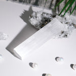 Selenite Rectangular Thick Sheet - helmsman - crystal