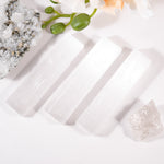 Selenite Rectangular Thick Sheet - helmsman - crystal