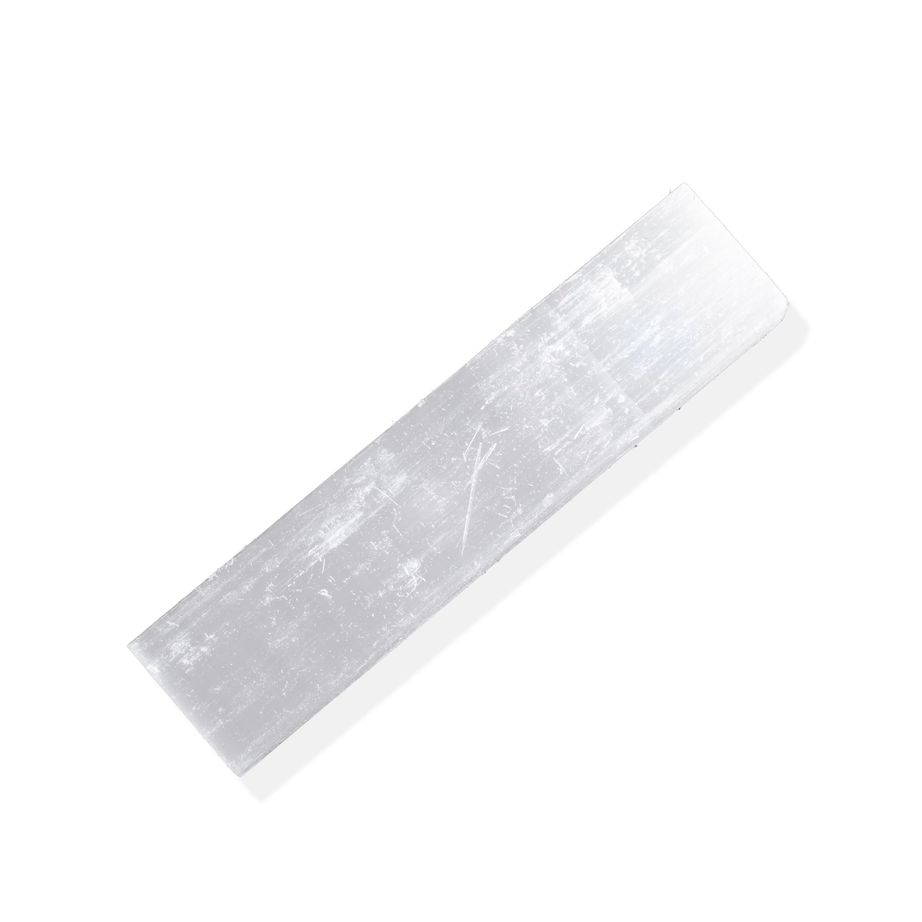 Selenite Rectangular Thick Sheet - Helmsman Crystal - Healing Crystal