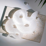 Selenite Snake Carving - helmsman - crystal