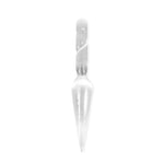 Selenite Spiral Spear - helmsman - crystal