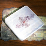 Selenite Square Charging Plate - helmsman - crystal