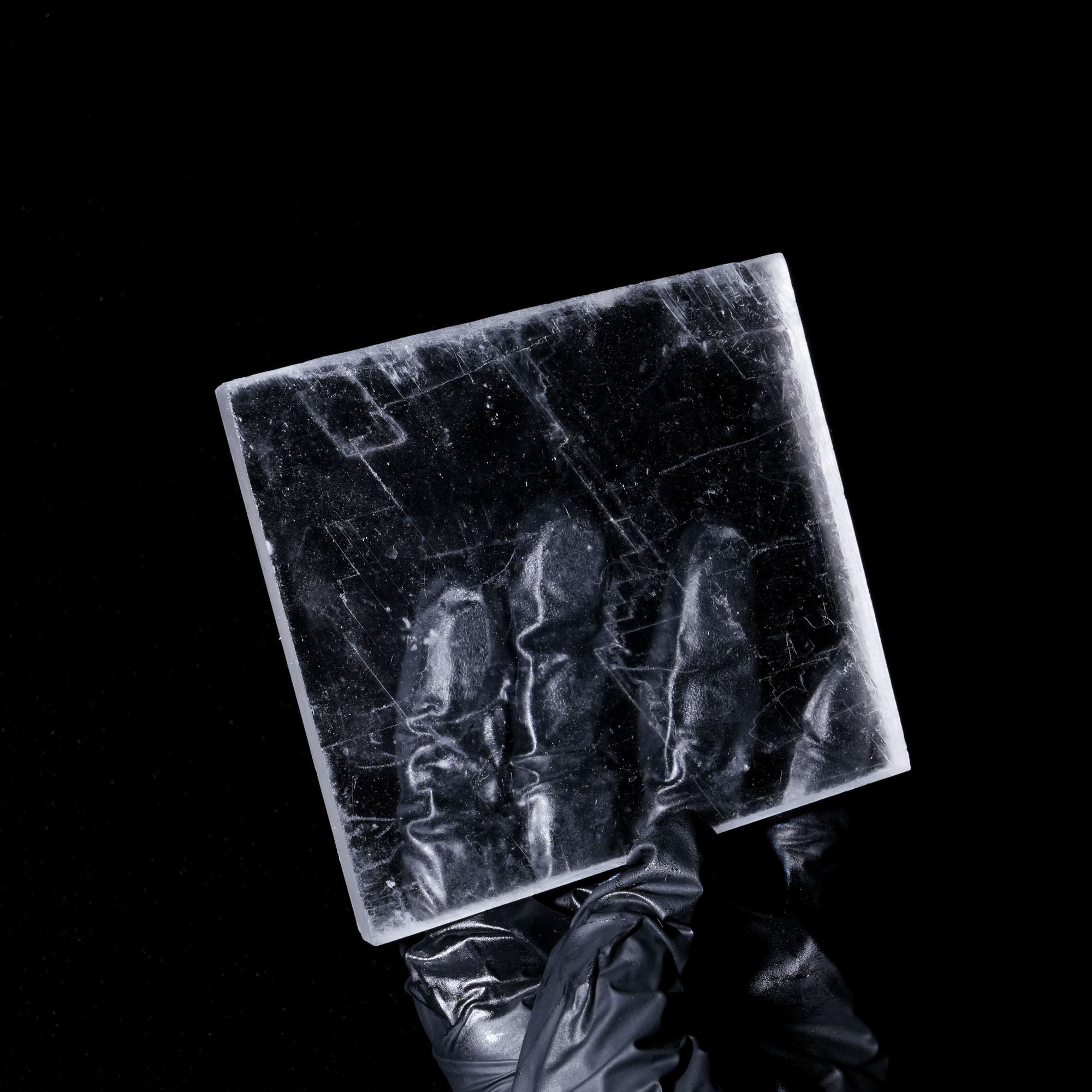 Selenite Square Slices - helmsman - crystal