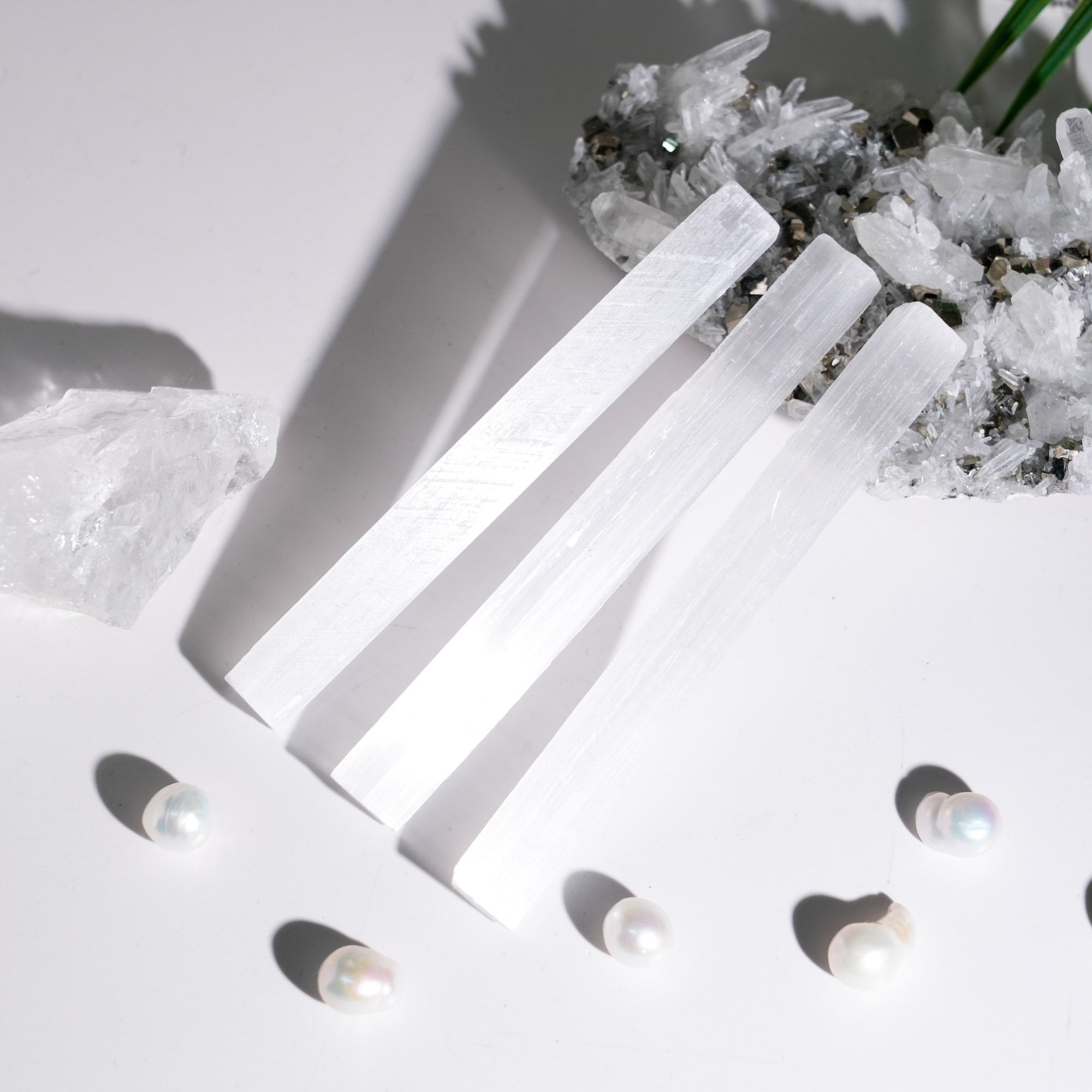 Selenite Stick - helmsman - crystal