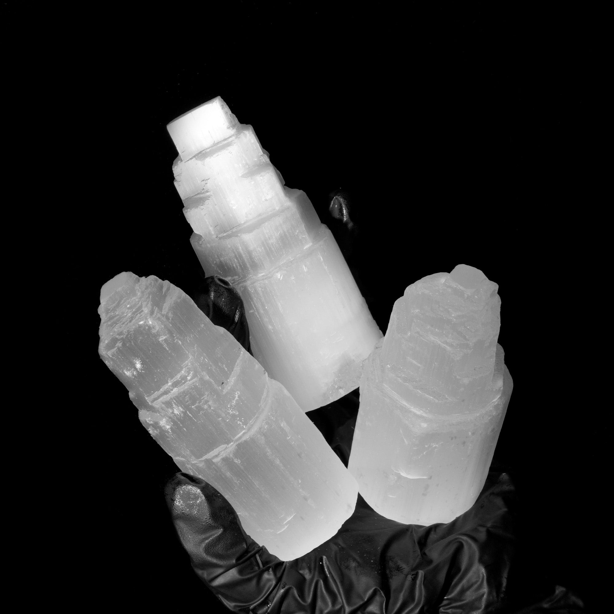 Selenite Tower - helmsman - crystal