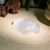 Selenite Turtle - Helmsman Crystal - Healing Crystal
