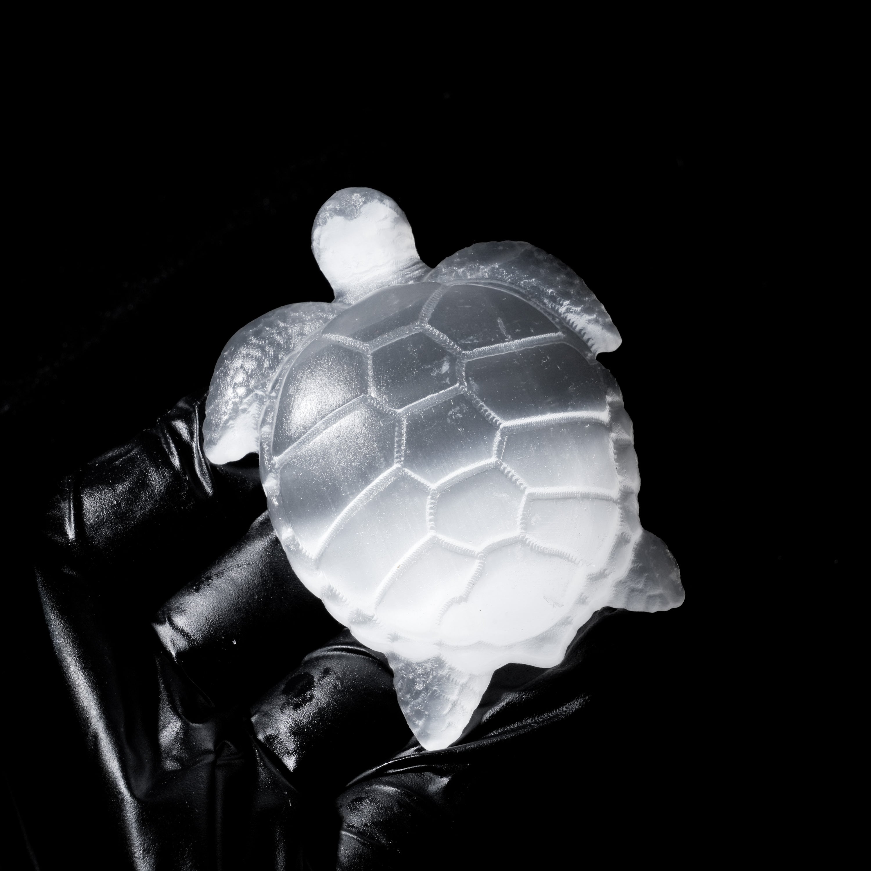 Selenite Turtle - Helmsman Crystal - Healing Crystal