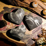 Shell Stone Heart - helmsman - crystal