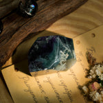 Snowflake Fluorite Freeform - helmsman - crystal