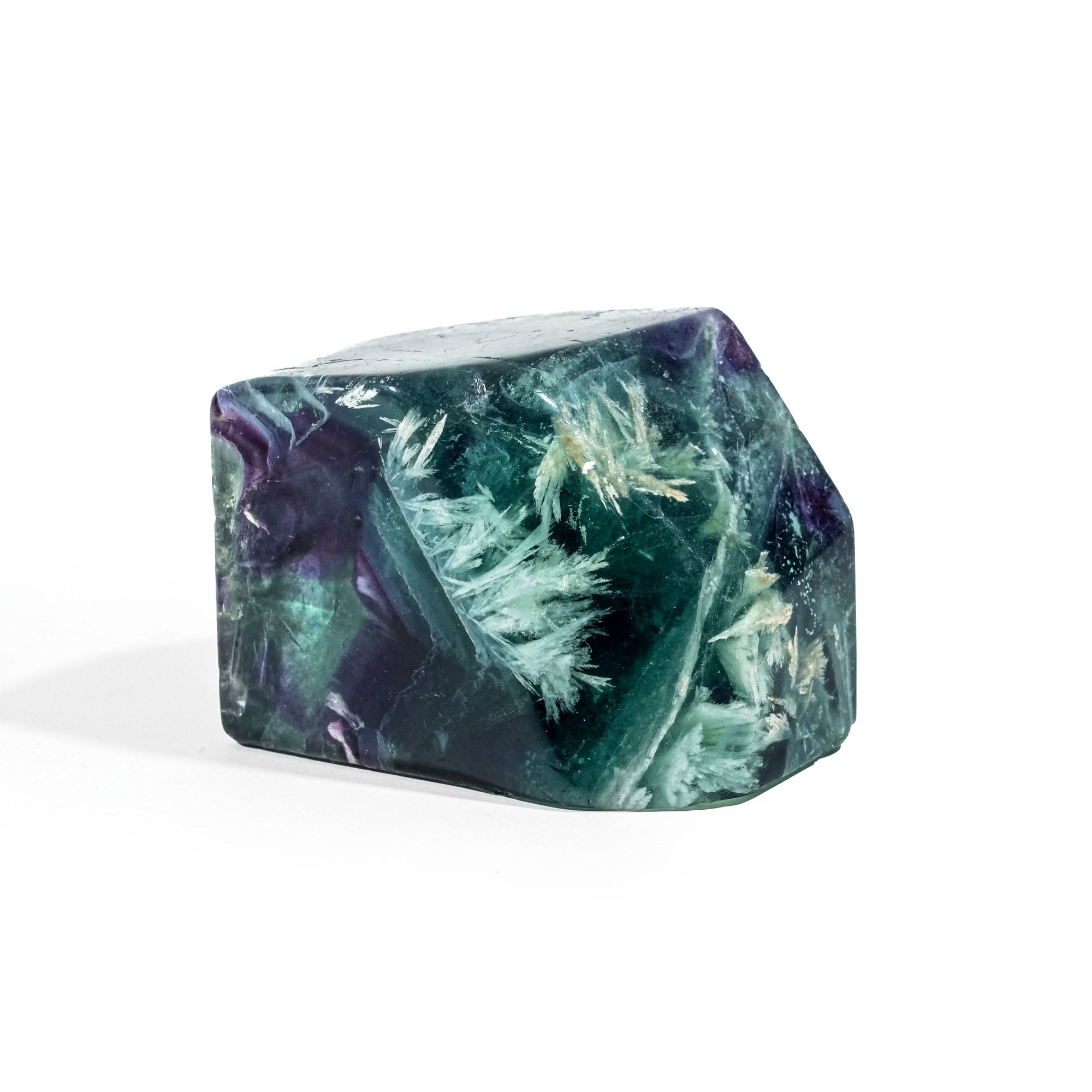 Snowflake Fluorite Freeform - helmsman - crystal