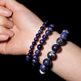 Sodalite Crystal Bracelet - helmsman - crystal