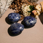 Sodalite Mini Heart Set-Helmsman Crystal
