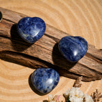 Sodalite Mini Heart Set-Helmsman Crystal