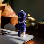 Sodalite Point - helmsman - crystal