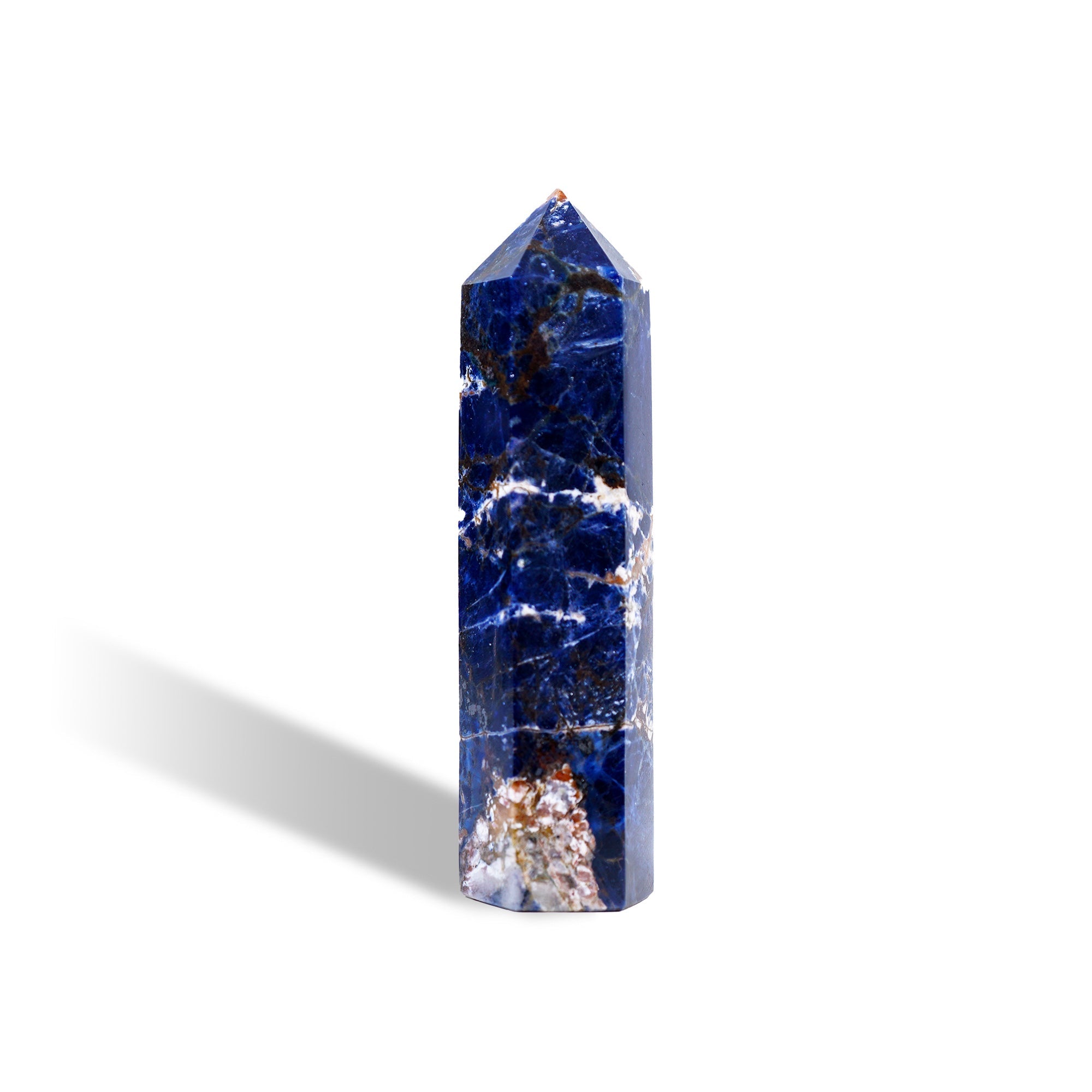 Sodalite Point - helmsman - crystal