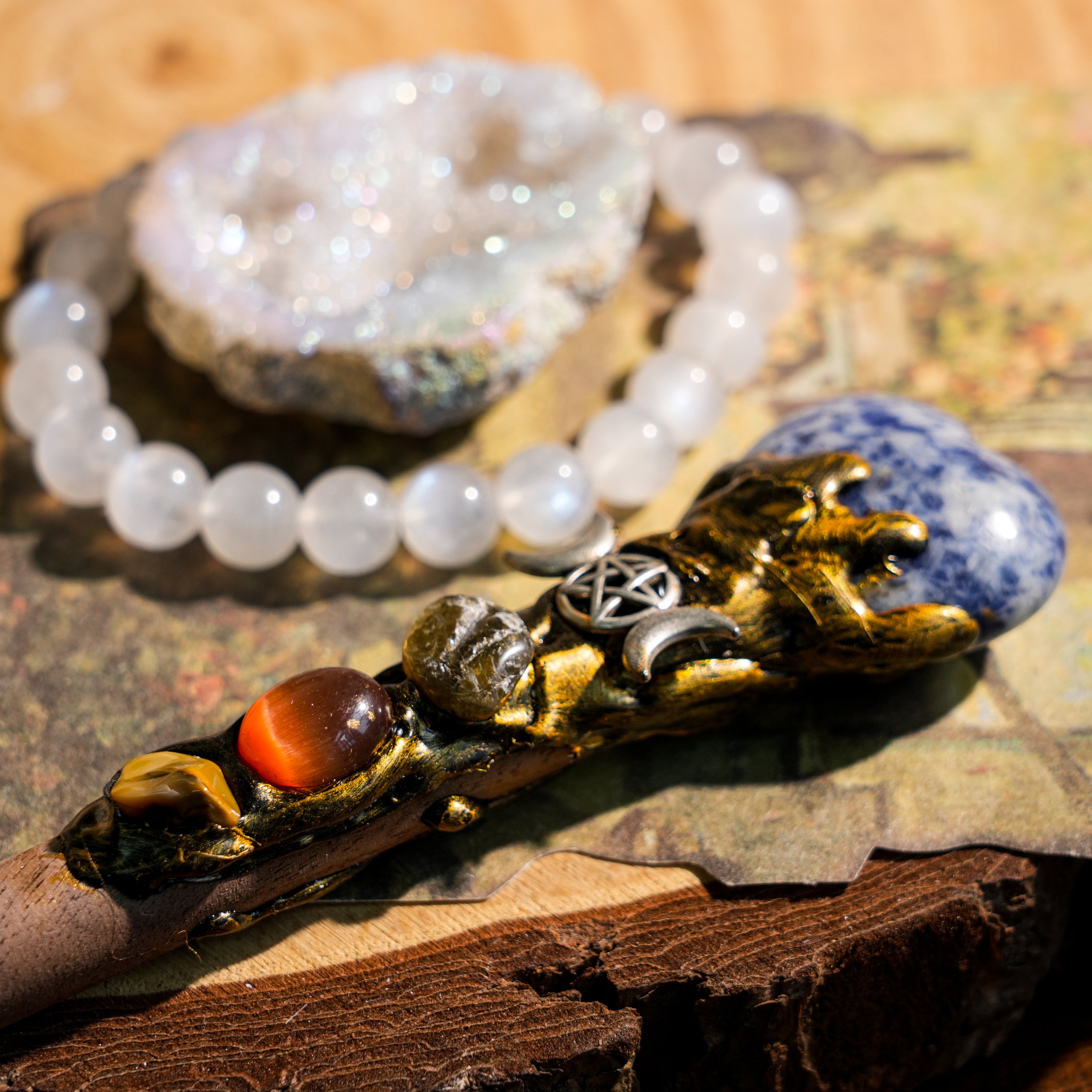 Solar & Lunar Crystal Gift Series - Helmsman Crystal - Healing Crystal