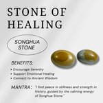 Songhua Stone Tumbled Stone Set - helmsman - crystal