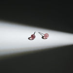 Strawberry Quartz Earrings - helmsman - crystal