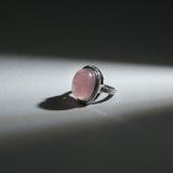 Strawberry Quartz Ring - helmsman - crystal