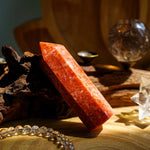 Sunstone Crystal Point - helmsman - crystal