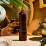 Tiger Iron Crystal Point - helmsman - crystal