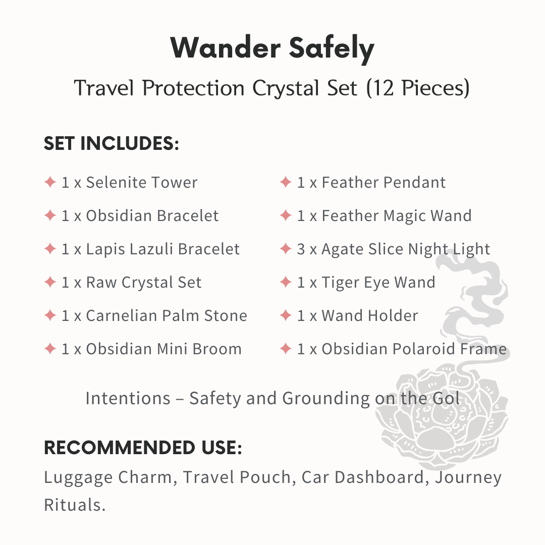 Travel Protection Gift Box - Helmsman Crystal - Healing Crystal
