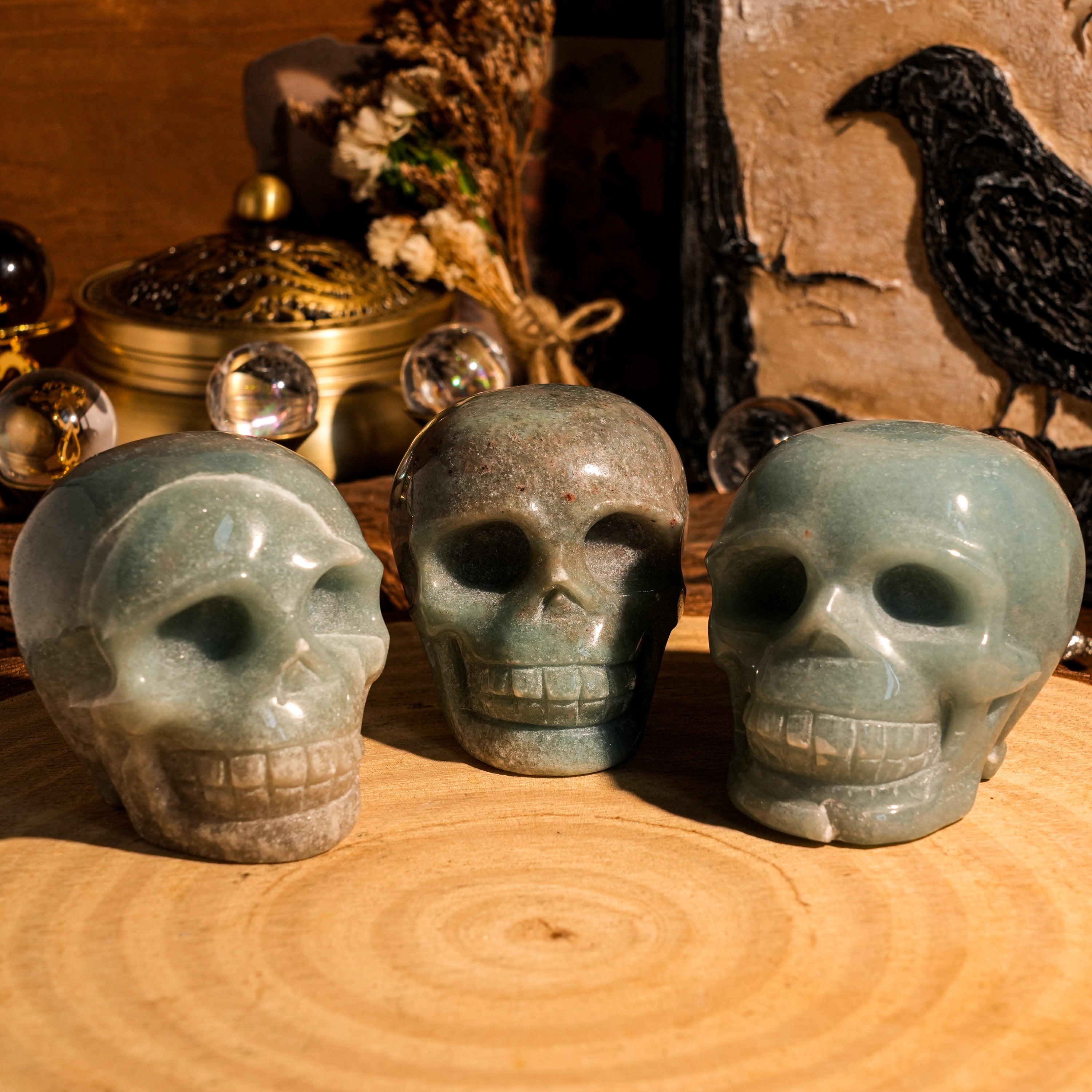 Trolite Skull-Helmsman Crystal