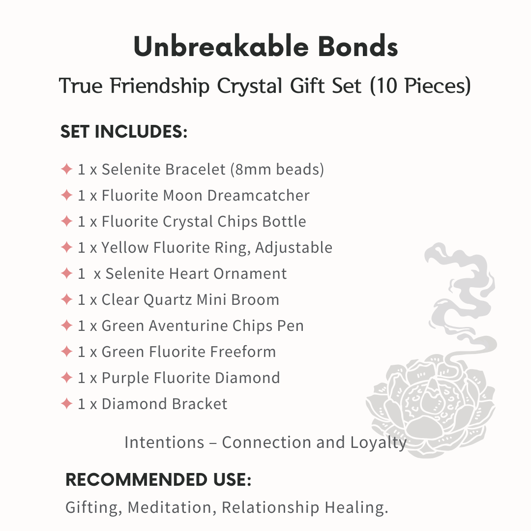 True Friendship Gift Box - Helmsman Crystal - Healing Crystal