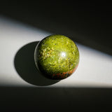 Unakite Sphere - helmsman - crystal