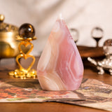 Violet Agate Flame Freeform - helmsman - crystal